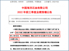 众和网配资-日赚4亿元盈利王中国海油将走下坡路？